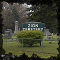 Entrace to Zion Cemetery, St. Louis, MO